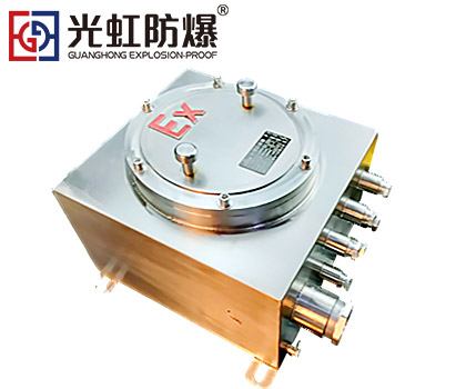 煉油廠不銹鋼防爆接線箱IIC防爆端子箱